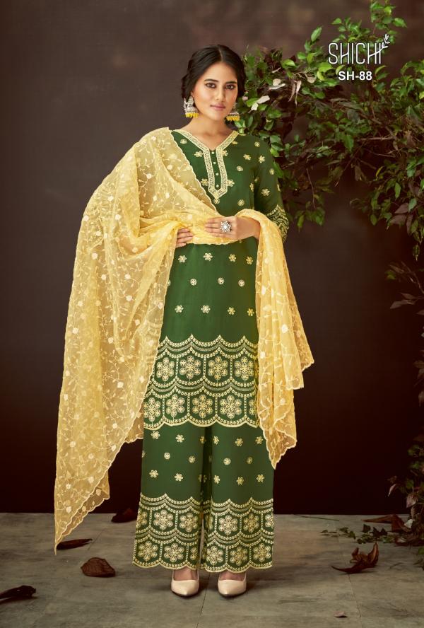 Shichi Aabha Collection Designer Viscose Exclusive Readymade Suit